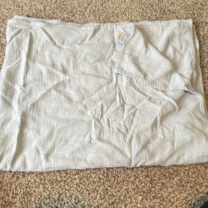 Baby Blue Burp Cloth/ Blanket